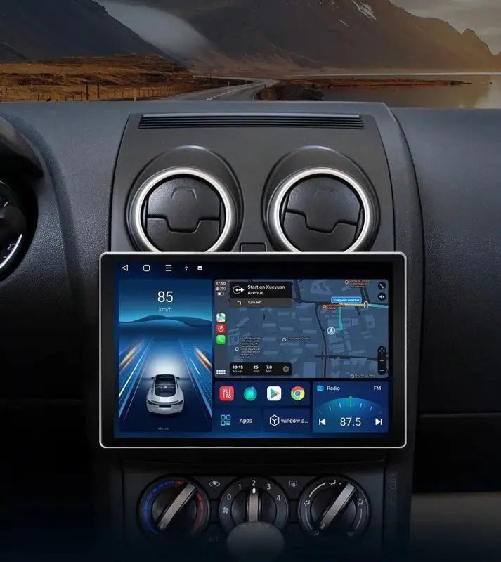 Radio nawigacja Nissan Qashqai J10 2006 - 2013 CarPlay Android Auto - Multigenus