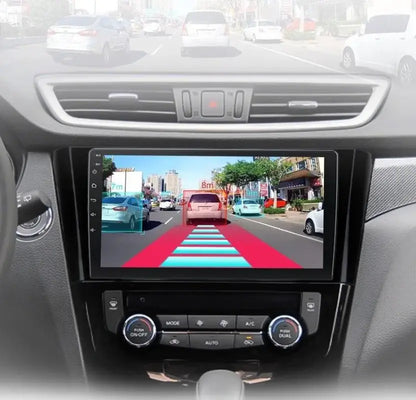 Radio nawigacja Nissan Qashqai J11 Nissan X trail T32 2014-2017 Android Auto Carplay - Multigenus