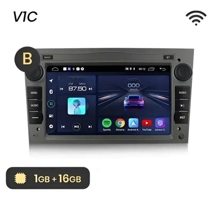 Radio nawigacja Opel Astra H Vectra C Antara Zafira Corsa C D Vivaro Meriva Android Auto Carplay - Multigenus