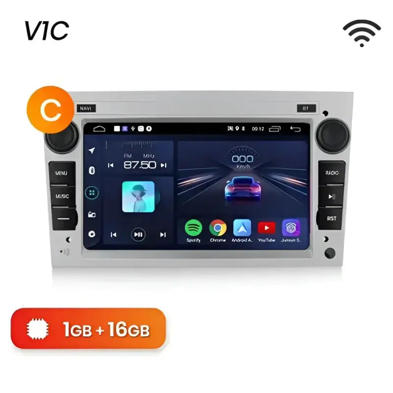 Radio nawigacja Opel Astra H Vectra C Antara Zafira Corsa C D Vivaro Meriva Android Auto Carplay - Multigenus