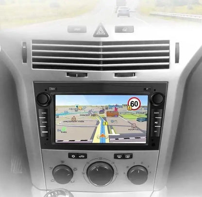 Radio nawigacja Opel Astra H Vectra C Antara Zafira Corsa C D Vivaro Meriva Android Auto Carplay - Multigenus