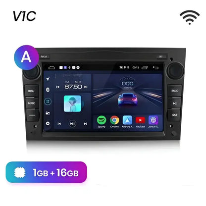 Radio nawigacja Opel Astra H Vectra C Antara Zafira Corsa C D Vivaro Meriva Android Auto Carplay - Multigenus