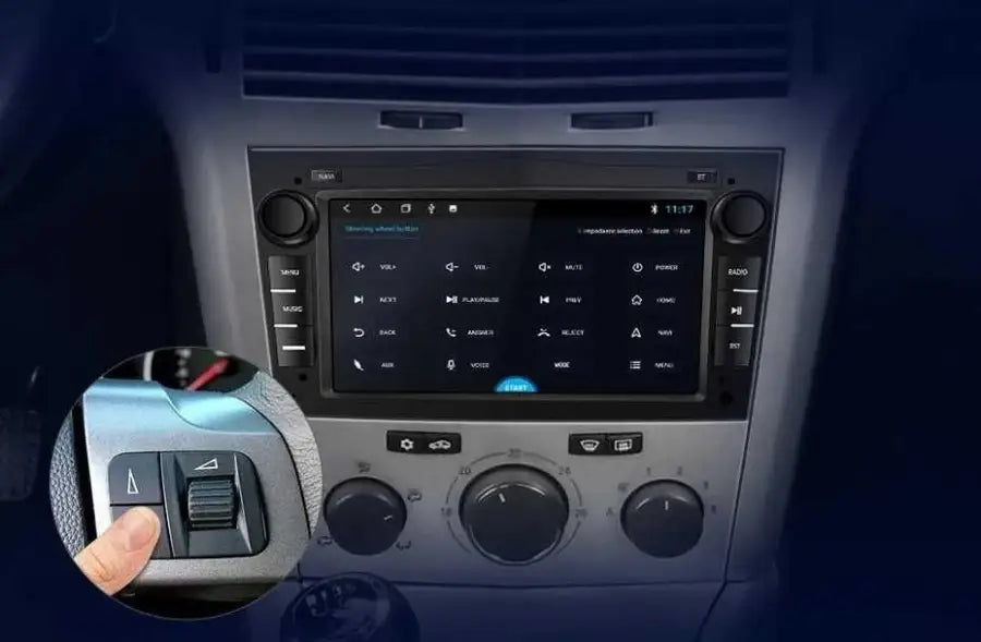 Radio nawigacja Opel Astra H Vectra C Antara Zafira Corsa C D Vivaro Meriva Android Auto Carplay - Multigenus