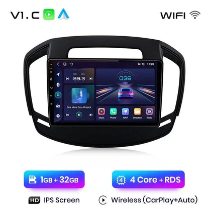 V1 Plus Radio Samochodowe dla Opel Insignia 2013 - 2017 | Bezprzewodowy CarPlay i Android Auto | 2DIN Bez DVD - Multigenus