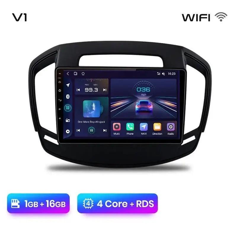 V1 Plus Radio Samochodowe dla Opel Insignia 2013 - 2017 | Bezprzewodowy CarPlay i Android Auto | 2DIN Bez DVD - Multigenus