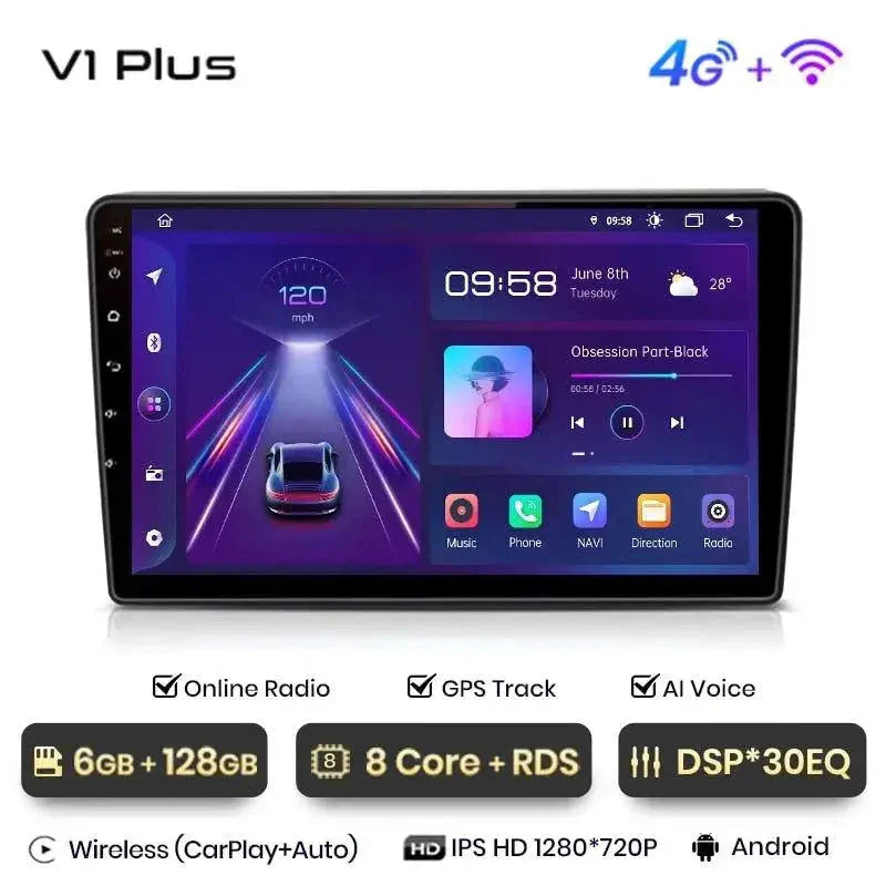 Radio nawigacja Opel Zafira B Opel Astra H 2005-2014 Android auto Carplay - Multigenus