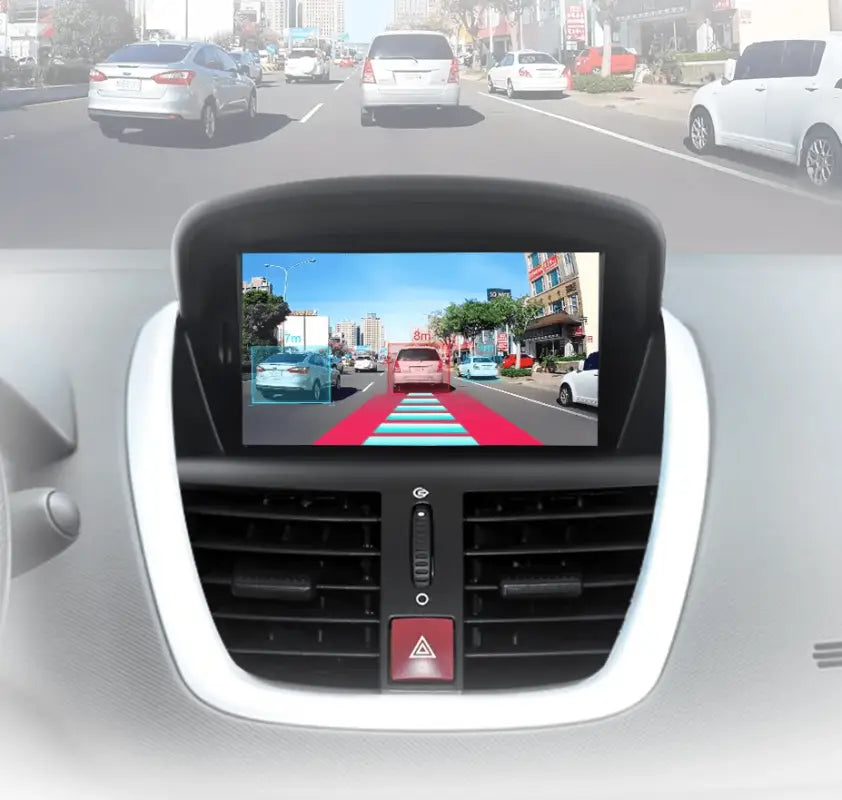 Radio dla Peugeot 207 207CC 2006 - 2015 – Bezprzewodowy CarPlay i Android Auto - Multigenus