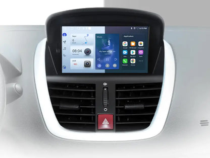 Radio dla Peugeot 207 207CC 2006 - 2015 – Bezprzewodowy CarPlay i Android Auto - Multigenus