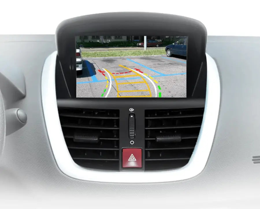 Radio dla Peugeot 207 207CC 2006 - 2015 – Bezprzewodowy CarPlay i Android Auto - Multigenus