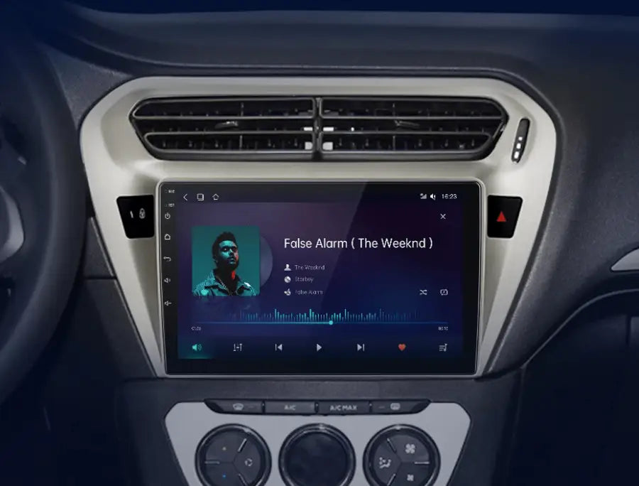 Radio do Peugeot 301 i Citroën Elysee 2013 - 2018 (2DIN) Bezprzewodowy CarPlay i Android Auto - Multigenus