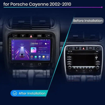 Radio nawigacja Porsche Cayenne 2002 - 2010 Carplay Android Auto - Multigenus
