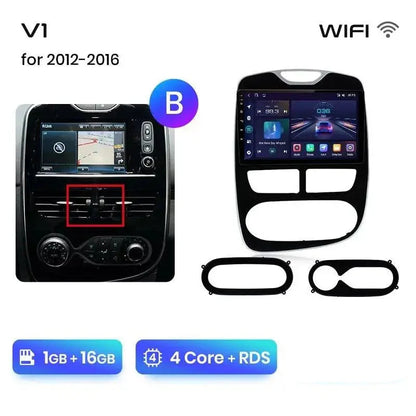 Radio nawigacja Renault Clio 4 ZOE 2016 - 2019 Carplay Android Auto - Multigenus