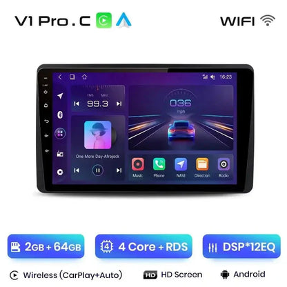 1Pro 4G Android Auto Radio Samochodowe dla Renault Duster/Dacia HM2/Arkana (2019 - 2021) z CarPlay i Systemem Multimedialnym GPS - Multigenus