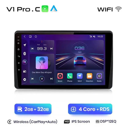 1Pro 4G Android Auto Radio Samochodowe dla Renault Duster/Dacia HM2/Arkana (2019 - 2021) z CarPlay i Systemem Multimedialnym GPS - Multigenus
