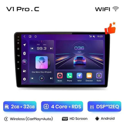 Radio nawigacja Renault Duster 2015-2020 LADA Largus 2021 Carplay Android Auto - Multigenus