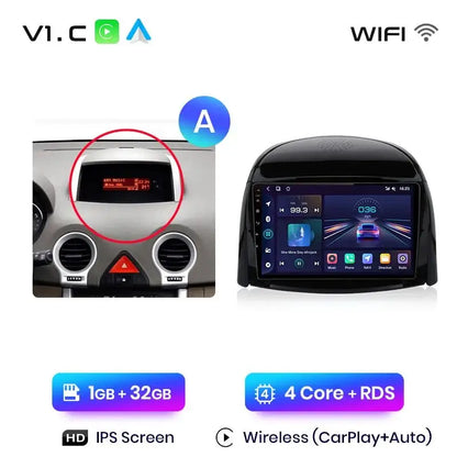 Radio Samochodowe V1 Plus do Renault Koleos (2008 - 2016) – Bezprzewodowy CarPlay i Android Auto | Ulepszony System Inteligentny - Multigenus