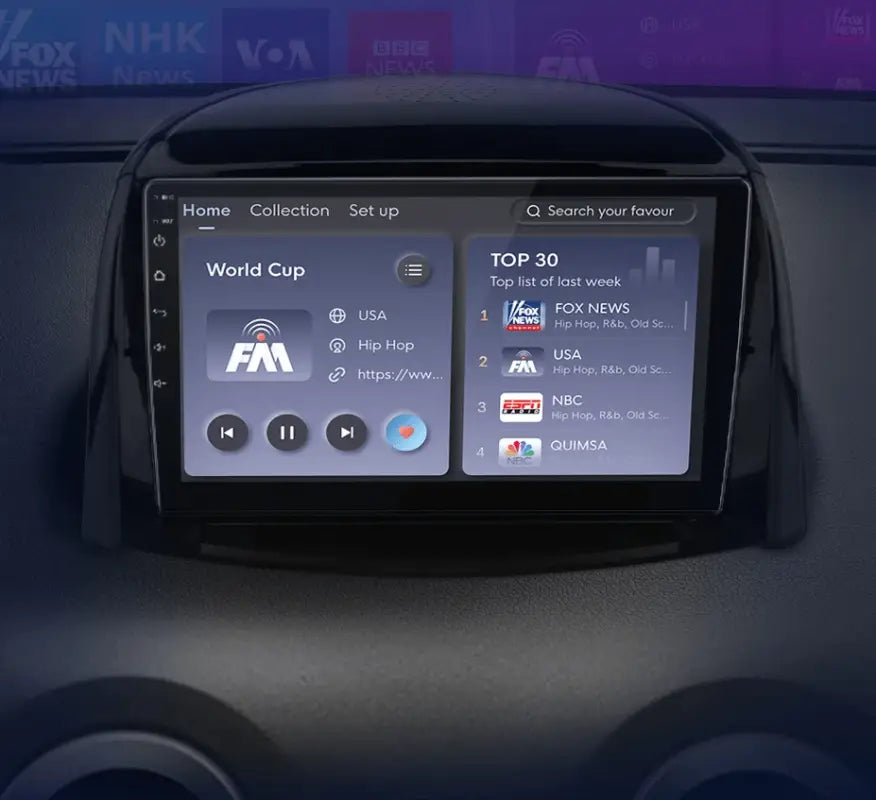 Radio do Renault Koleos 2008 - 2016 – Bezprzewodowy CarPlay i Android Auto - Multigenus