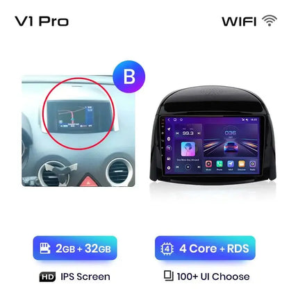 Radio Samochodowe V1 Plus do Renault Koleos (2008 - 2016) – Bezprzewodowy CarPlay i Android Auto | Ulepszony System Inteligentny - Multigenus