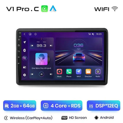 Radio do Renault Master, Nissan NV400 i Opel Movano 2009 - 2021 multimedialne 2 - DIN Android Auto - Multigenus