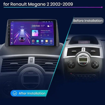 Radio nawigacja Renault Megane 2 2002-2009 Android Auto Carplay - Multigenus