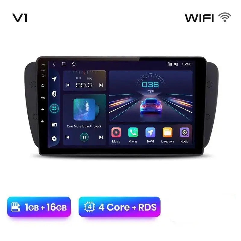 Radio nawigacja Seat Ibiza 6j 2009-2013 Android Auto Carplay - Multigenus