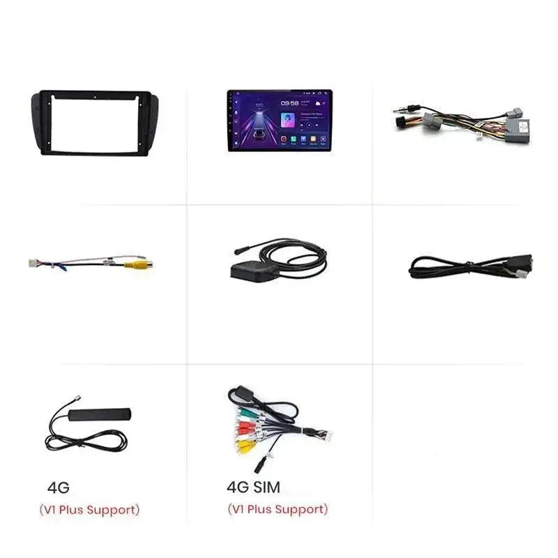 Radio nawigacja Seat Ibiza 6j 2009-2013 Android Auto Carplay - Multigenus
