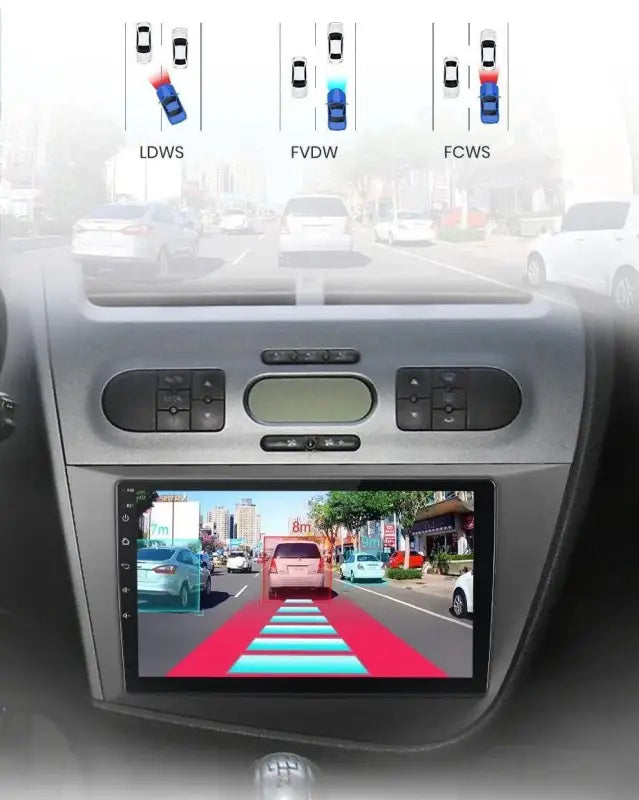 Radio nawigacja Seat Leon MK2 2005-2012 4G Carplay Android auto - Multigenus