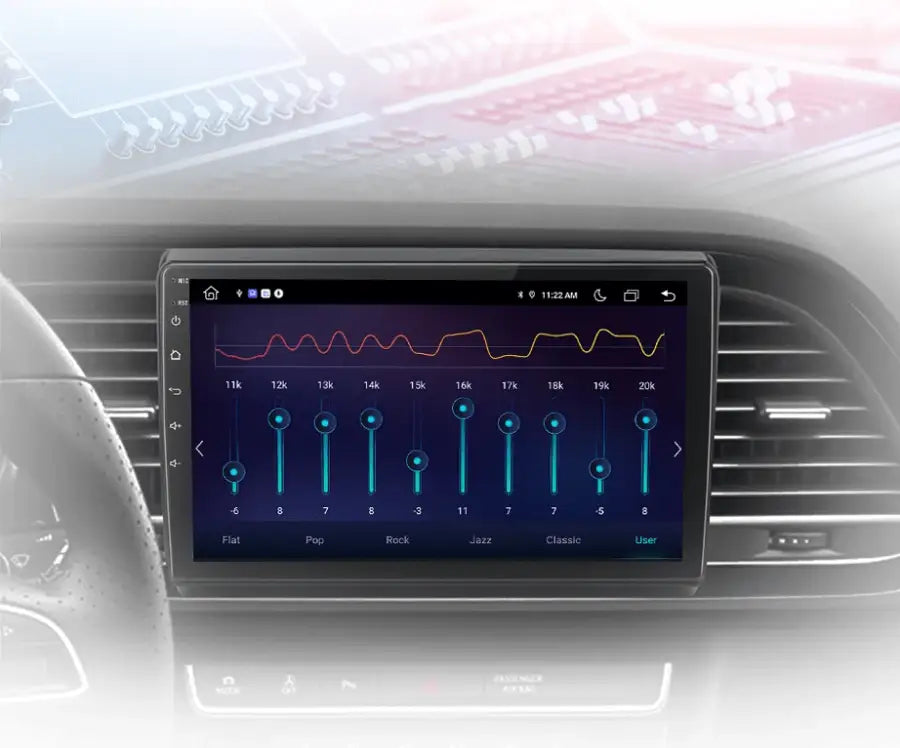 Radio dla Seat Leon MK3 od 2012 - 2020 Multimedia GPS 4G Android Auto i Wireless CarPlay - Multigenus