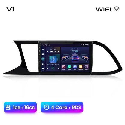 Radio dla Seat Leon MK3 od 2012 - 2020 Multimedia GPS 4G Android Auto i Wireless CarPlay - Multigenus