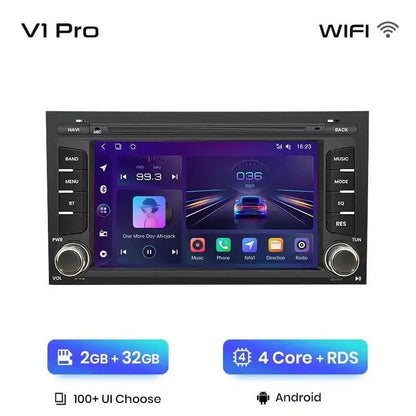 Radio nawigacja Seat Leon MK3 5F 2012 - 2018 Ibiza 2016 Carplay Android Auto - Multigenus