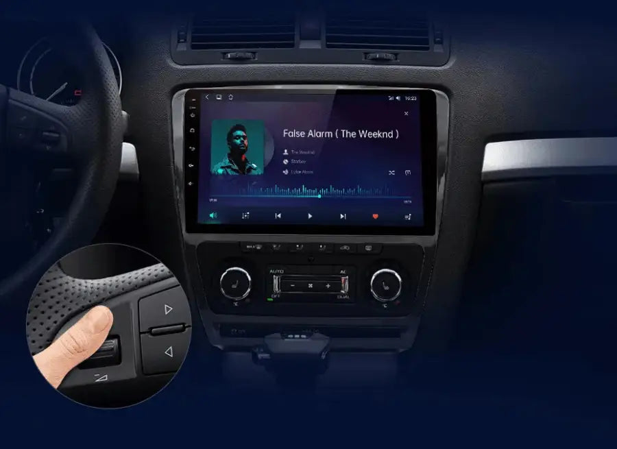 Radio nawigacja Skoda Octavia 2 A5 2006-2013 Android Auto Carplay - Multigenus