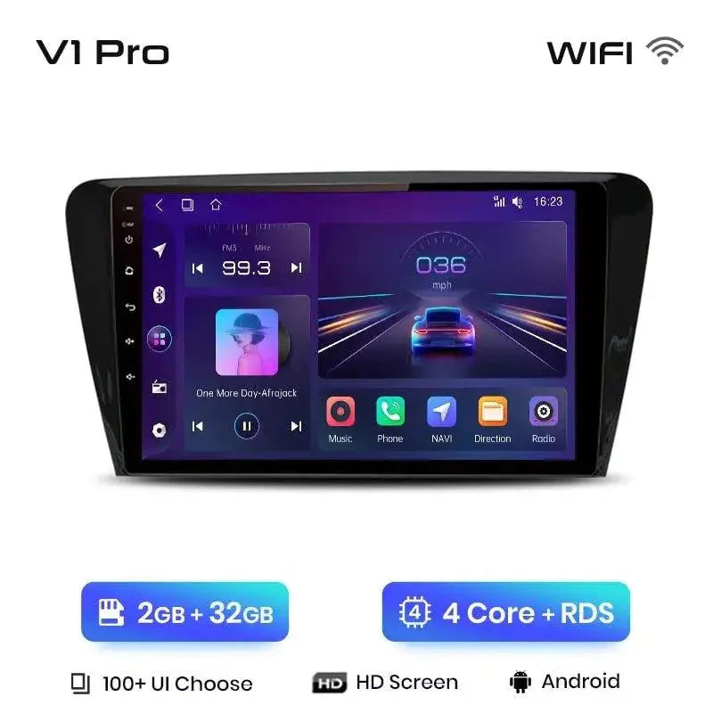 Radio nawigacja SKODA Octavia 3 A7 2013 - 2018 Carplay Android Auto - Multigenus
