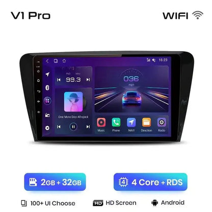Radio nawigacja SKODA Octavia 3 A7 2013 - 2018 Carplay Android Auto - Multigenus
