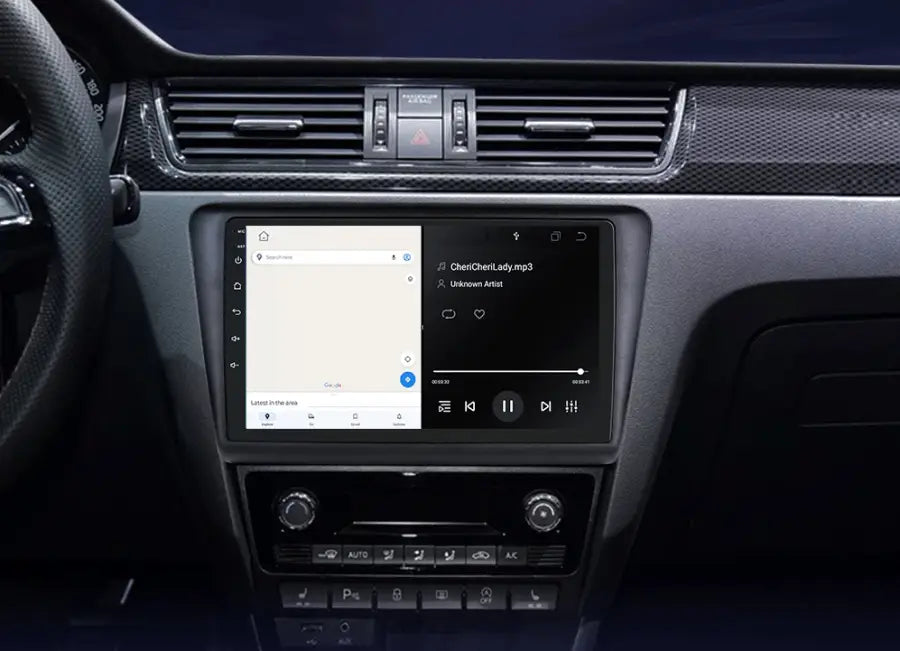 Radio Android Auto do Skoda Rapid 2013 - 2019, 4G, Multimedialny GPS, 2DIN - Multigenus