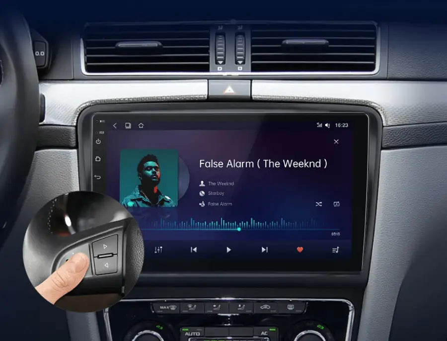 Radio dla Skoda Superb 2 od 2008 - 2015 – Bezprzewodowy CarPlay i Android Auto - Multigenus