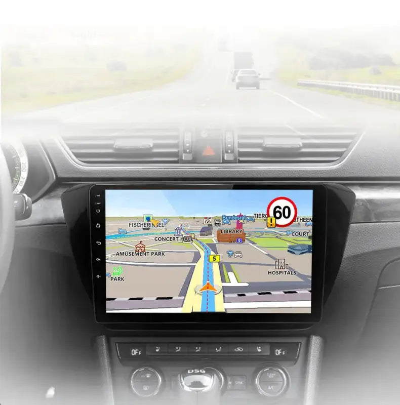 Radio nawigacja Skoda Superb 3 2015-2019 CarPlay Android Auto - Multigenus