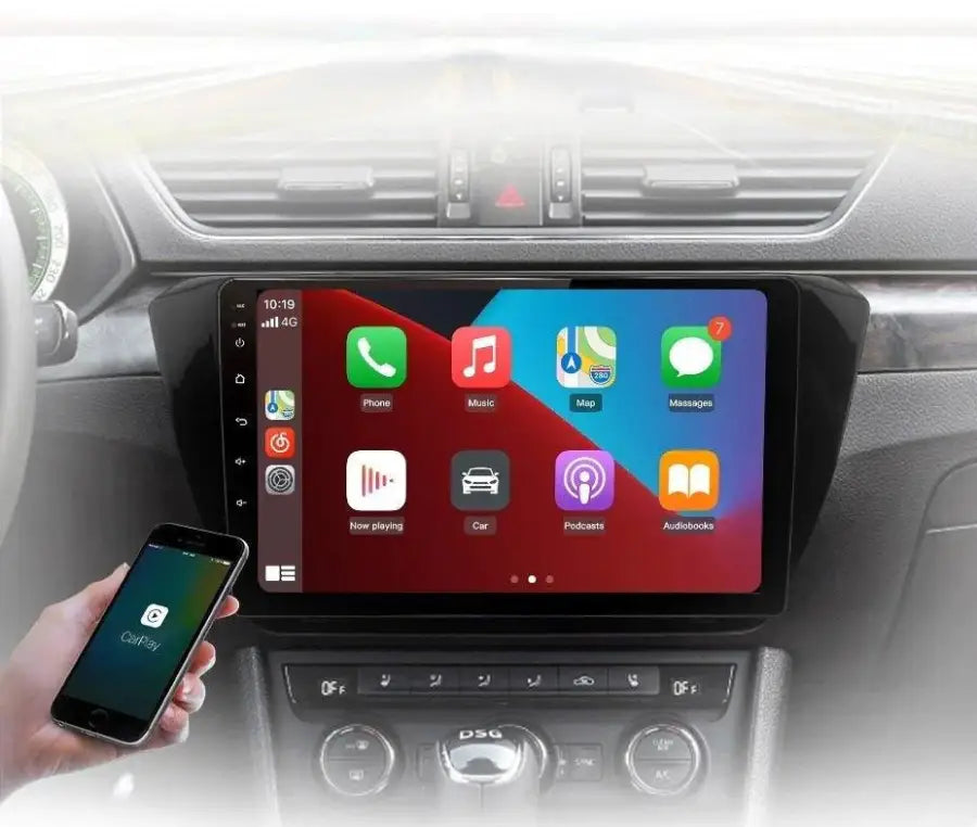 Radio nawigacja Skoda Superb 3 2015-2019 CarPlay Android Auto - Multigenus
