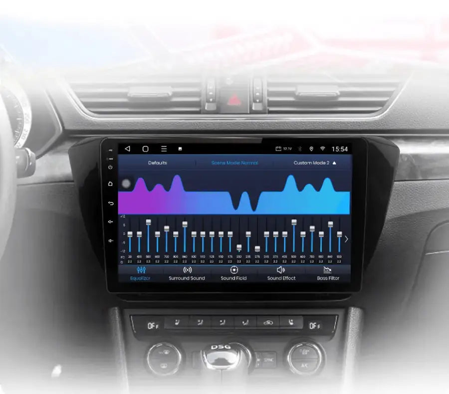 Radio nawigacja Skoda Superb 3 2015-2019 CarPlay Android Auto - Multigenus