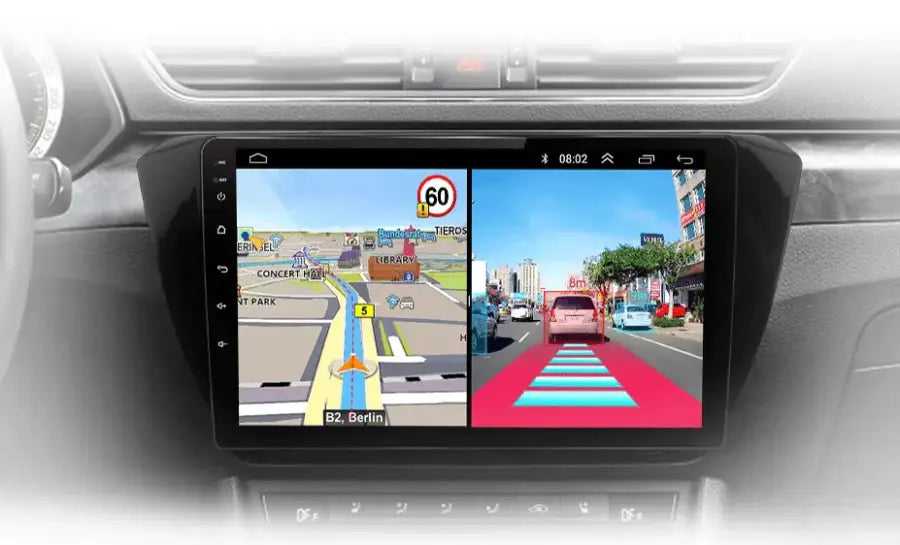 Radio nawigacja Skoda Superb 3 2015-2019 CarPlay Android Auto - Multigenus