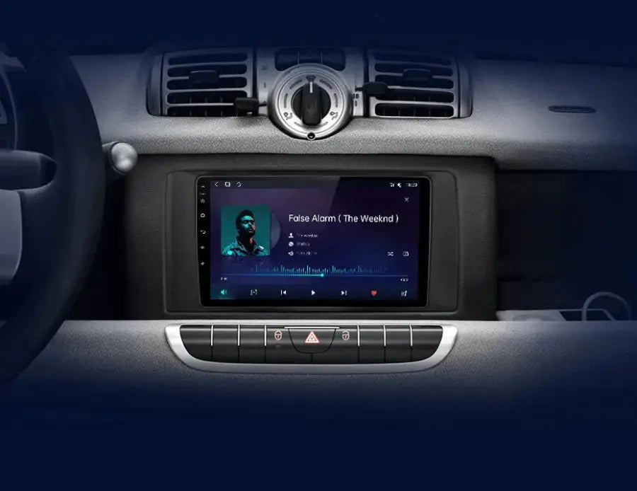 Radio nawigacja Smart Fortwo 2005 - 2010 Android Auto GPS Carplay - Multigenus