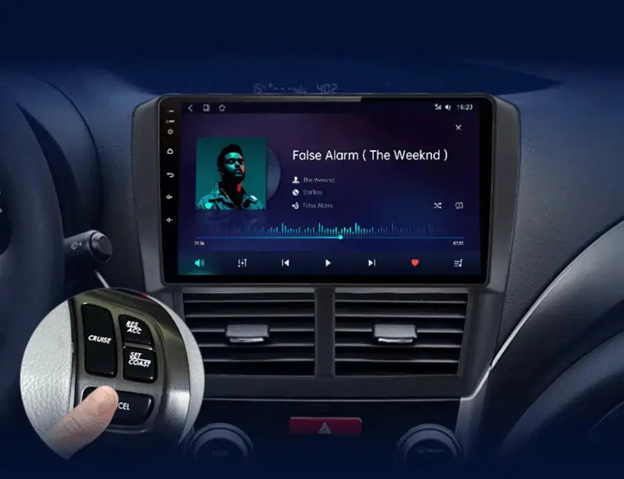 Radio nawigacja Subaru Forester 3 SH Impreza 2007 - 2013 Carplay Android Auto - Multigenus