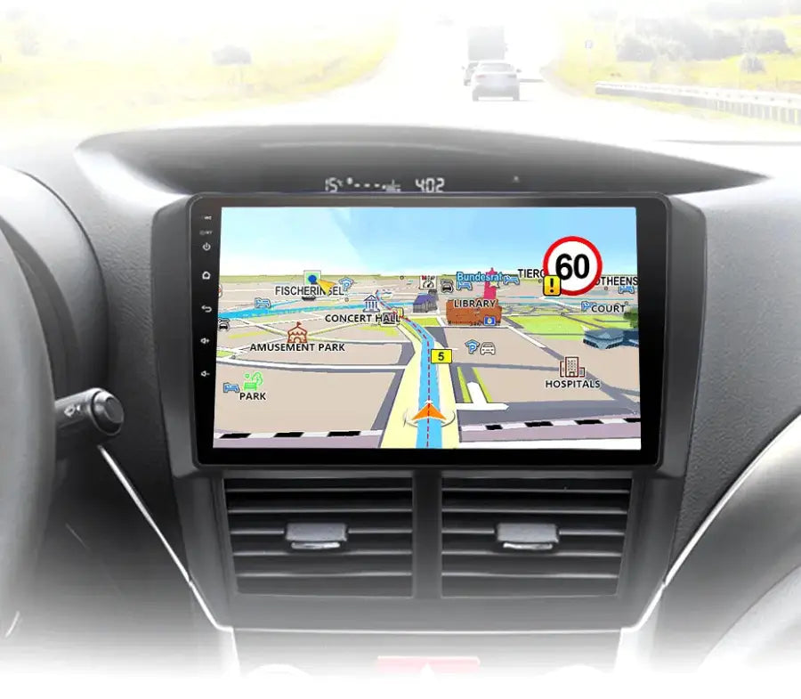 Radio nawigacja Subaru Forester 3 SH Impreza 2007 - 2013 Carplay Android Auto - Multigenus