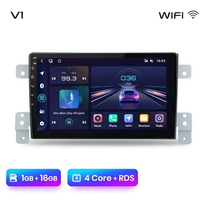 Radio samochodowe do Suzuki Grand Vitara 2005 - 2015 z bezprzewodowym CarPlay i Android Auto - Inteligentny system multimedialny - Multigenus