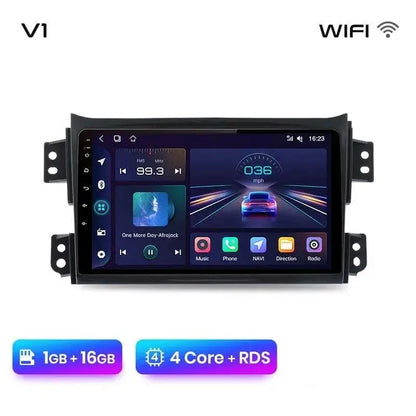 Radio nawigacja SUZUKI Splash Ritz 2004-2010 Opel Agila 2008-2012 Android Auto Carplay - Multigenus
