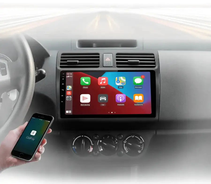 Radio nawigacja Suzuki Swift 2003 - 2010 Carplay Android Auto - Multigenus