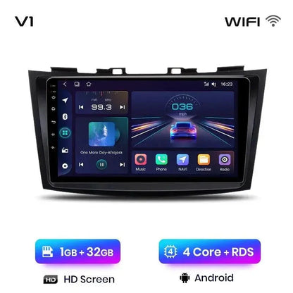 Radio nawigacja Suzuki Swift 4 2011 - 2017 Carplay Android Auto - Multigenus