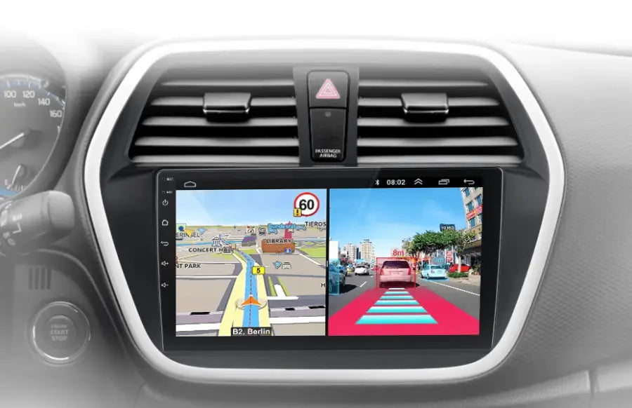 Radio dla Suzuki SX4 & S - Cross 2012 - 2016 z CarPlay i 4G GPS 2 - DIN AI Voice Android Auto - Multigenus