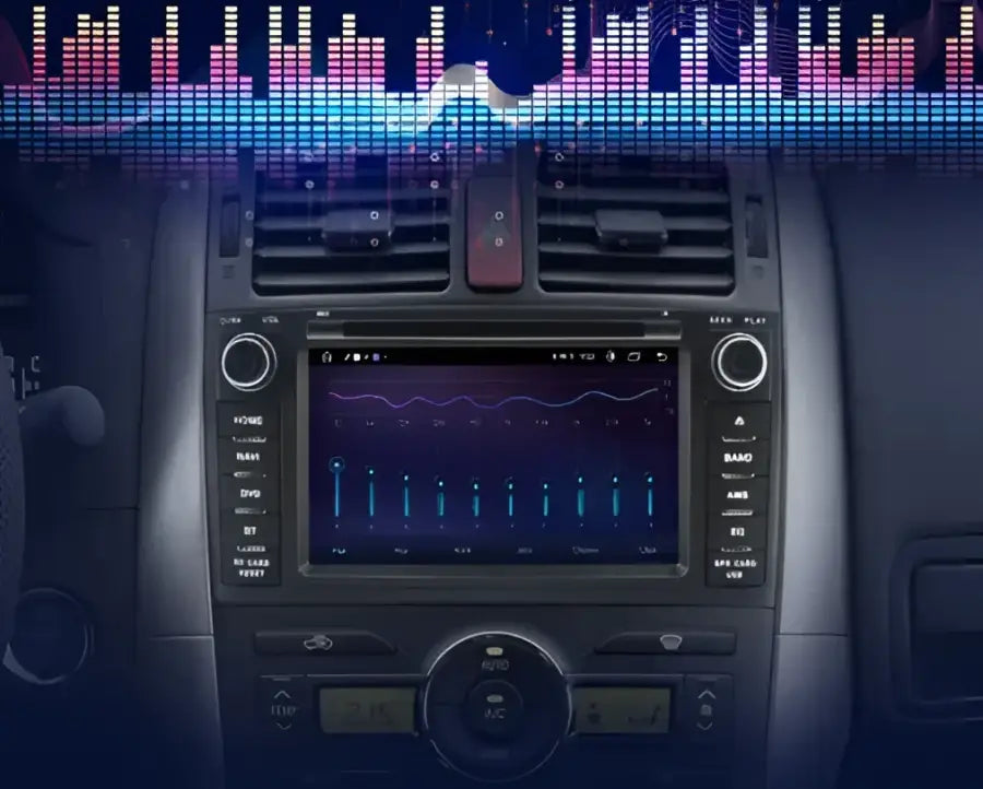 Radio do Toyota Auris 2008 - 2012 Android DSP z GPS i CarPlay - Multigenus