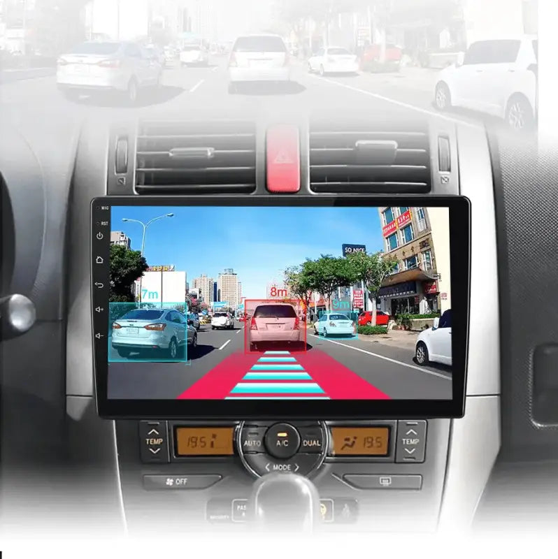 Radio nawigacja Toyota Auris E150 2006 - 2012 Carplay Android Auto - Multigenus
