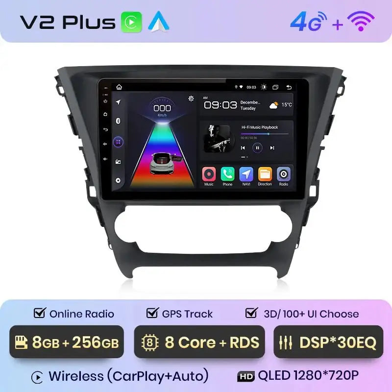 Radio do Toyota Avensis 2018 - 2020 GPS 4G Android Auto i CarPlay - Multigenus